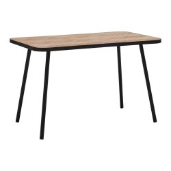 Schreibtisch Brandon -Trend- Naturfarben, Schwarz 