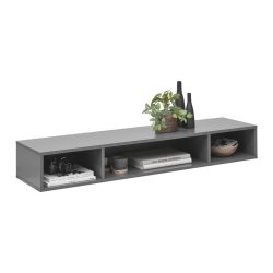 Regal Lugo Anthrazit 135/19,2/34,4 cm 