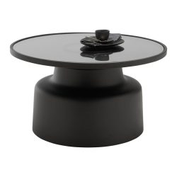 Couchtisch Jaro -Trend- Metall, Glas 72/72/40 cm 