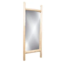 Spiegel Samu 3 Eukalyptusholzfarben 50/140/5 cm , Eukalyptusholzfarben 