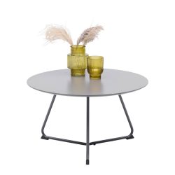 Couchtisch Mica Grau Metall, Holzwerkstoff 70/70/40 cm 