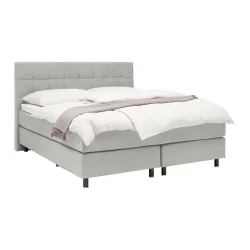 Boxspringbett Primo Grau Ca. 160x200cm 160/200 cm Grau 