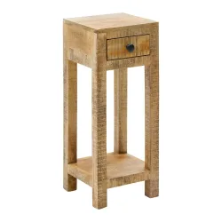 Blumentisch In Naturfarben Holz 