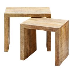 Beistelltisch In Naturfarben Holz 