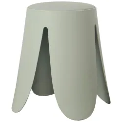 Hocker Pia Grün Grün Holz, Kunststoff, Textil 