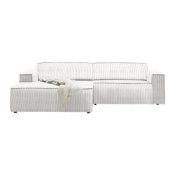 Wohnlandschaft Loft Beige Cord Beige 