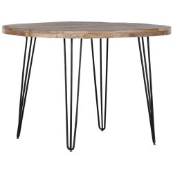 Esstisch Aus Mangoholz Massiv Holz 105/105/76 cm 