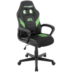 Gamingstuhl Bx-gaming Grün/schwarz Lederlook, Netzbespannung Grün, Schwarz 