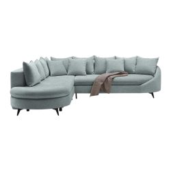Ecksofa Axel Hellblau Hellblau 