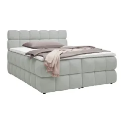Boxspringbett Bubble Box Grau Ca. 160x200cm 160/200 cm Grau 