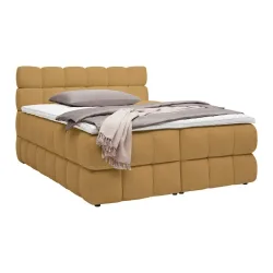 Boxspringbett Bubble Box Senfgelb Ca. 160x200cm 160/200 cm Senfgelb 