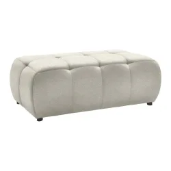 Hocker Sofi Beige Beige Textil 