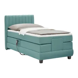 Boxspringbett Dixon Türkis Ca. 90x200cm 90/200 cm Türkis 