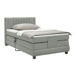 Boxspringbett Dixon Grau Ca. 120x200cm 120/200 cm Grau 