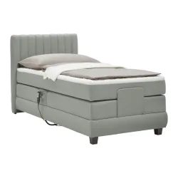 Boxspringbett Dixon Grau Ca. 90x200cm 90/200 cm Grau 