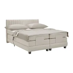 Boxspringbett Dixon Beige Ca. 160x200cm 160/200 cm Beige 