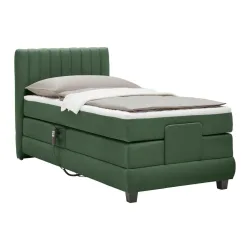Boxspringbett Dixon Dunkelgrün Ca. 90x200cm 90/200 cm Dunkelgrün 