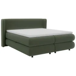 Boxspringbett Elodie Grün Ca. 160x200cm 160/200 cm Grün 