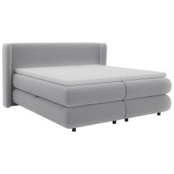 Boxspringbett Elodie Silberfarben Ca. 180x200cm 180/200 cm Silberfarben 