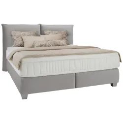 Boxspringbett Fog In Grau Ca. 180x200cm 180/200 cm Grau 