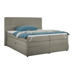 Boxspringbett Palace Greige Ca. 160x200cm 160/200 cm Greige 