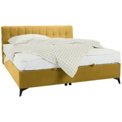Boxbett In Gelb Ca. 180x200cm 180/200 cm Gelb 