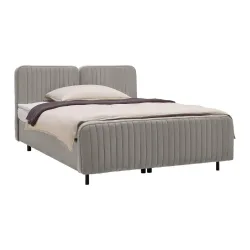 Boxbett Livetto Dunkelgrau Ca. 140x200cm 140/200 cm Dunkelgrau 