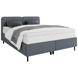 Boxbett Livetto Anthrazit Ca. 180x200cm 180/200 cm Anthrazit 