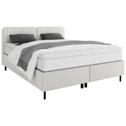 Boxbett Livetto Hellgrau Ca. 140x200cm 140/200 cm Beige 