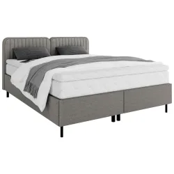 Boxbett Livetto Dunkelgrau Ca. 160x200cm 160/200 cm Dunkelgrau 