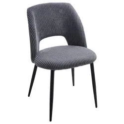 Stuhl Zoe Grau  Cord 