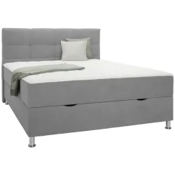 Boxbett Oviedo In Grau Ca. 180x200cm 180/200 cm Grau 
