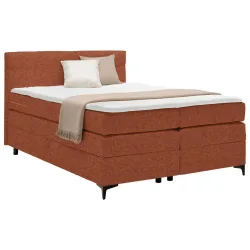 Boxspringbett Bari In Terracotta Ca. 140x200cm 140/200 cm Terracotta 
