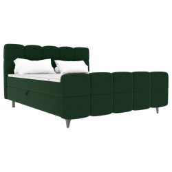 Boxbett Mona Dunkelgrün Ca. 140x200cm 140/200 cm Dunkelgrün 
