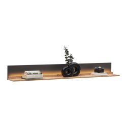 Wandboard Florenz Grau/eiche Artisan 160/18/21,6 cm 