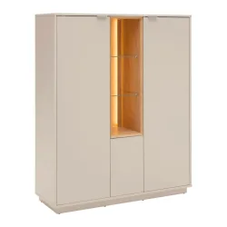 Highboard Velasca Eichefarben/kaschmir  116,4/95,4/40 cm 