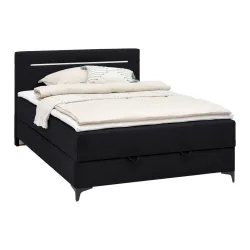 Boxbett Jerry In Schwarz Ca. 100x200cm 100/200 cm Schwarz 
