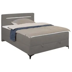 Boxbett Jerry Graphitfarben Ca. 100x200cm 100/200 cm Graphitfarben 