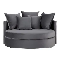 Sofa Grau 