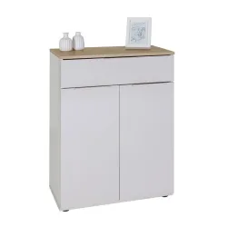 Kommode Macchiato Eiche-/kaschmirfarben , 69/88,5/30 cm , 1 Schublade(n) 