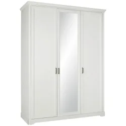Drehtürenschrank Marilou -Exklusiv- 160/220/64 cm Weiss 