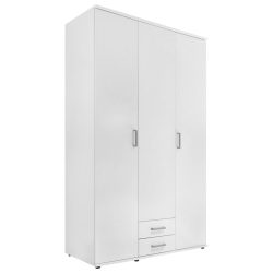 Drehtürenschrank In Weiss Weiss 