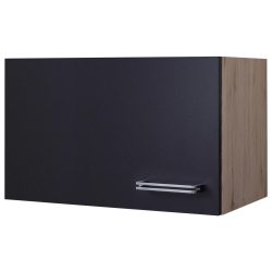 Küchenoberschrank Anthrazit/eiche