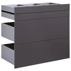 Schubladenset Unit In Anthrazit 
