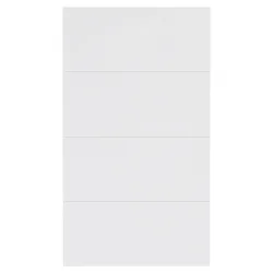 Frontpaneel Unit In Weiss Weiss 
