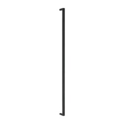 Schrankgriff Unit L:35cm Stahl Schwarz Matt 