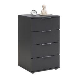 Nachtkästchen Cuatro Anthrazit 46/79/42 cm Anthrazit 