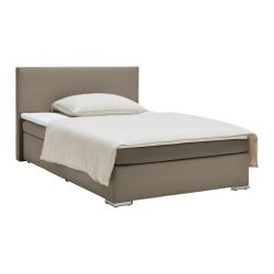 Boxspringbett Mira 2 Taupe Ca. 140x200cm 140/200 cm Taupe 