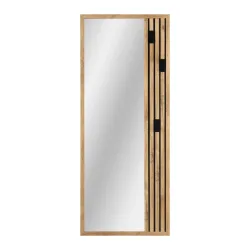Garderobenpaneel Arko Stripes Iv Eichefarben 140/56/1,63 cm 