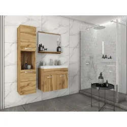 Badezimmer Montreal Eiche Wotan 